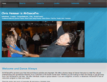 Tablet Screenshot of mrdancepro.com